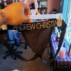 mens jock thong by Andrew Christian
